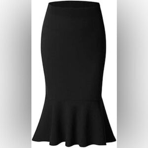 Black Mermaid Skirt from Eva Mendes New York & Company - Size Small
